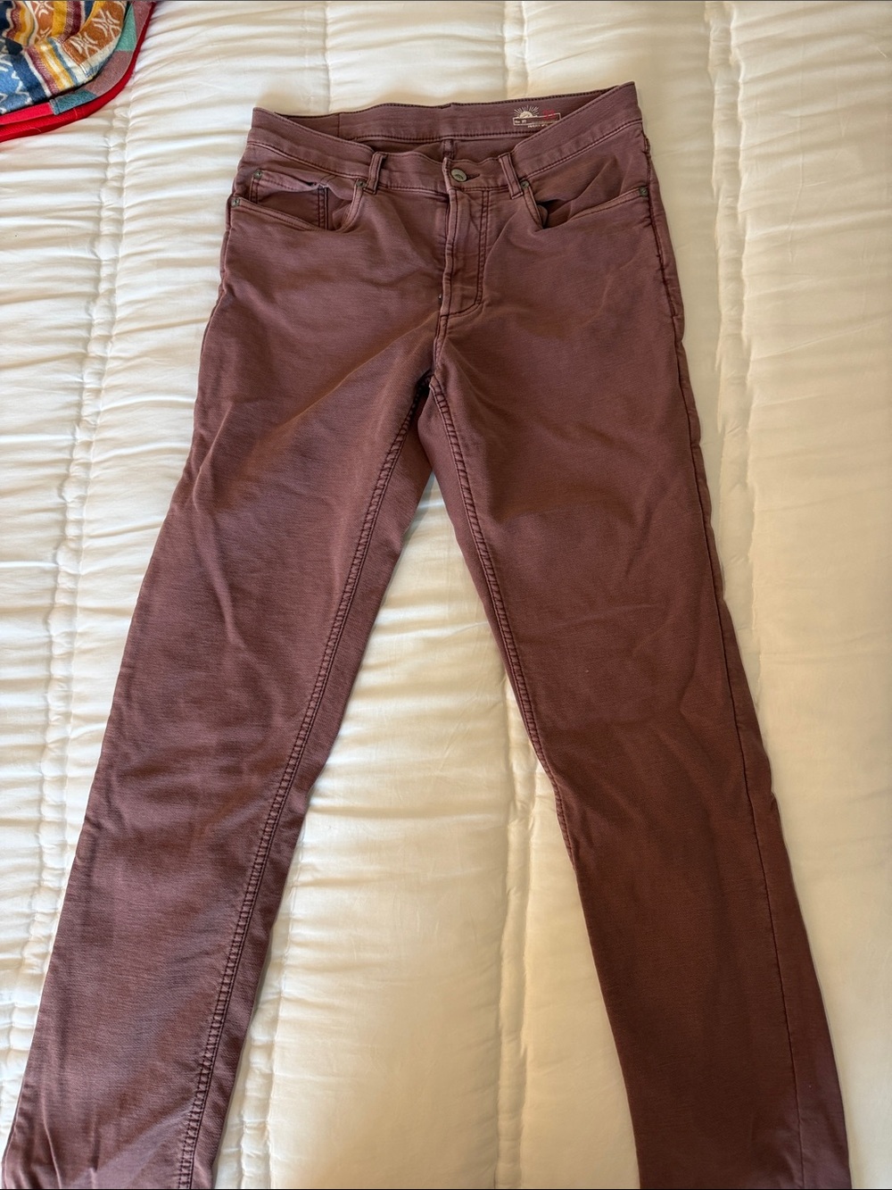 Faherty Stretch Terry 5-Pocket Pant